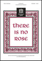 There Is No Rose Unison/Two-Part choral sheet music cover